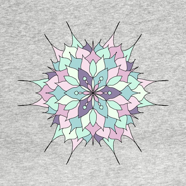 Flor en forma de mandala by magenta-dream